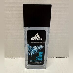 Adidas ICE DIVE 2.5 oz BODY FRAGRANCE for Men NEW
